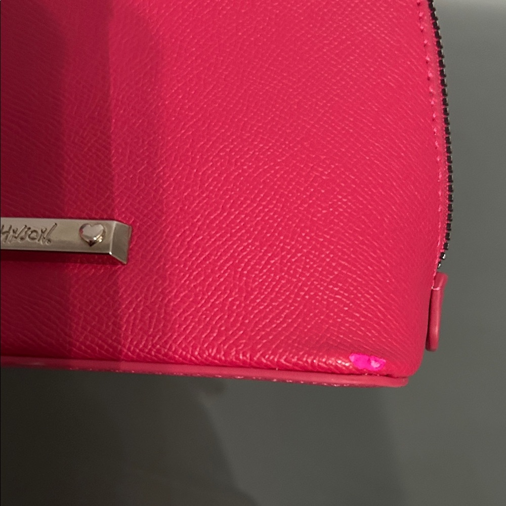 Betsey Johnson Hot Pink Bow Crossbody Bag & Wallet Set - Picture 9 of 15